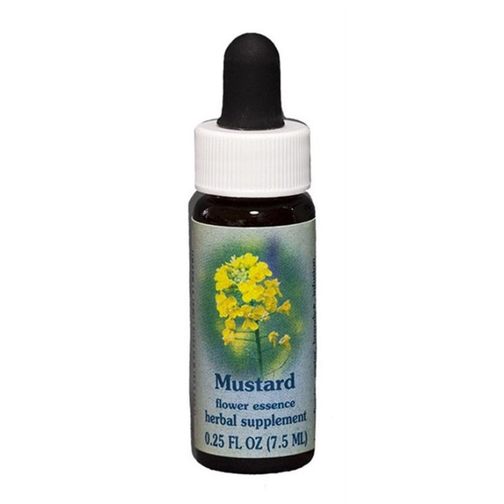 Flower Essence Services Mustard Dropper, 0.25 Oz